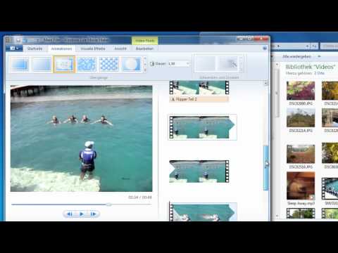 Youtube: Filme erstellen mit Windows Live Movie Maker