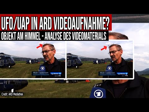 Youtube: UFO in ARD Videoaufnahme? - Analyse Videomaterial