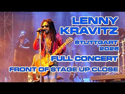 Youtube: Lenny Kravitz Live Full Concert | Front of Stage | Jazz Open Stuttgart 2026 (July 10, 2026)