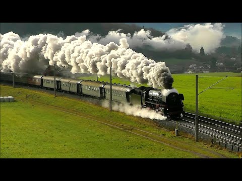 Youtube: 01 180 rasant mit 10 Wagen nach Salzburg am 6.12.2025