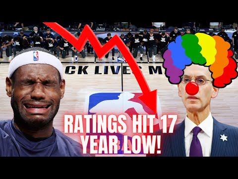 Youtube: NBA Ratings CRASH To 17 Year Low! | Woke Social Justice Message Destroy NBA Playoffs