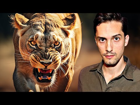 Youtube: Löwe in Deutschland frei unterwegs! Biologe klärt auf