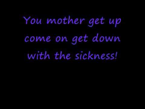Youtube: Disturbed - down with the sickness lyrics