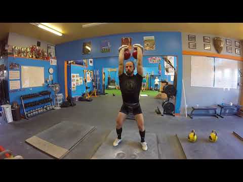 Youtube: Denis Vasilev LC 32kg 60rp_5min