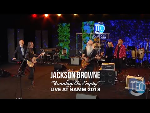 Youtube: Jackson Browne "Running On Empty" (live at NAMM Show Jan 2018)