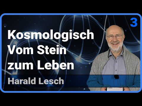 Youtube: Kosmologisch (3/3) • Vom Stein zum Leben • Live im Hörsaal | Harald Lesch