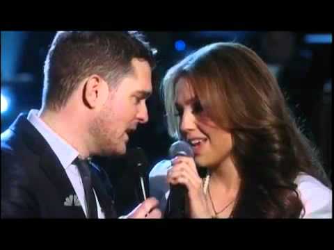 Youtube: Michael Buble ft Thalia -  Mis Deseos / Feliz Navidad (NBC - A Michael Bublé Christmas)