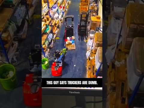 Youtube: Dock guy says Truckers are Dumb. Now look at him. Karma is a MoFo!