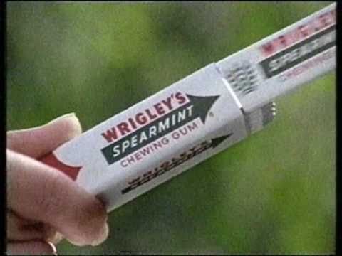 Youtube: WRIGLEY`S SPEARMINT - Werbung von SAT1 (1992)
