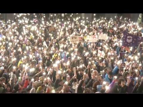 Youtube: Georgian Protesters Vow To Keep Fighting After 'Foreign Agent' Bill Approved