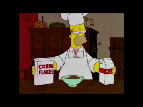 Youtube: HOMER COOKS MR BURNS BREAKFAST