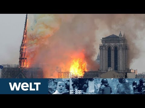 Youtube: KATASTROPHE IN PARIS: Kathedrale von Notre-Dame brennt lichterloh