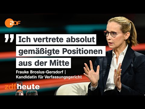 Youtube: Brosius-Gersdorf über ihre Positionen, Bedrohungen und Rückzugsgedanken | Markus Lanz vom 15.07.25