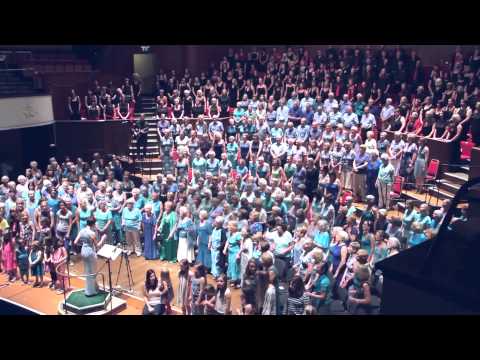 Youtube: I'm Gonna Be (500 Miles), Gordano Gorgeous Chorus & Gurt Lush Choir, Colston Hall, 4th July 2015