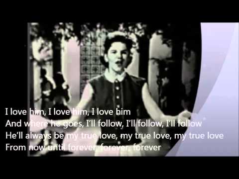 Youtube: Little peggy march (1963 original Live) - I will follow him