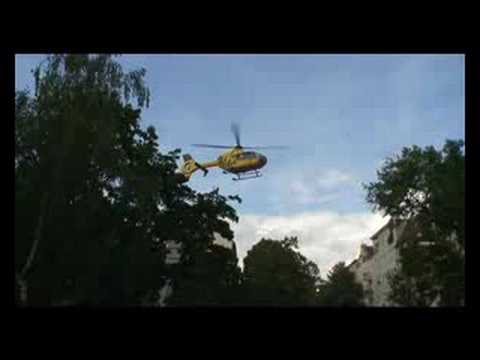 Youtube: Rettungshubschrauber CH 31 landung in Wedding