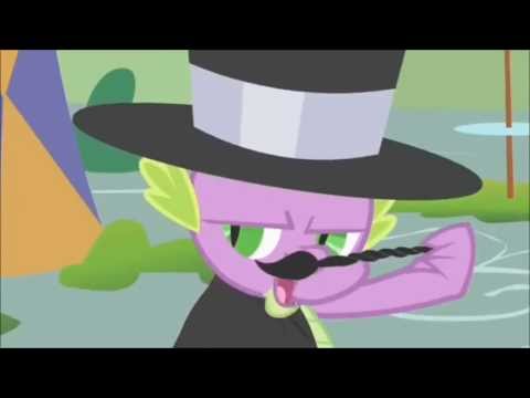 Youtube: MLP Evil Laugh Compilation [Spike]