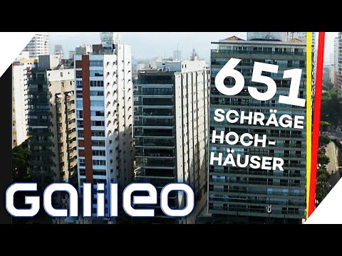 Youtube: Eine Stadt in Schieflage: Die 651 schrägen Hochhäuser von Santos | Galileo | ProSieben