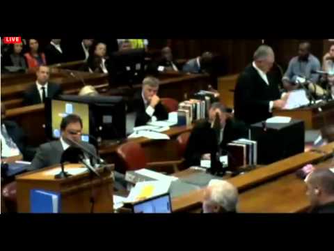 Youtube: Oscar Pistorius Trial. Day 1. Part 3
