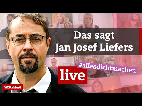 Youtube: Nach heftiger Kritik: Jan Josef Liefers äußert sich zu #allesdichtmachen | WDR Aktuelle Stunde
