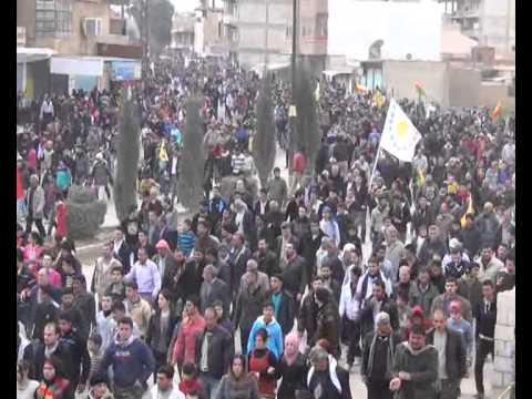 Youtube: 22.01.2013 - QAMISLO - CENAZEYE SHERVANE YPG SERHED QAMISLO