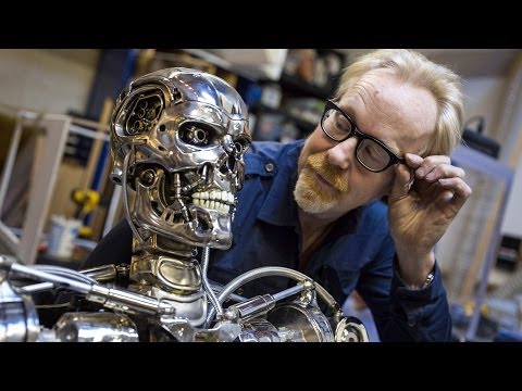 Youtube: Adam Savage's Terminator T-800 Endoskeleton