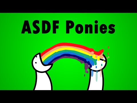 Youtube: ASDF Ponies
