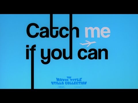 Youtube: Catch Me If You Can (2002) title sequence