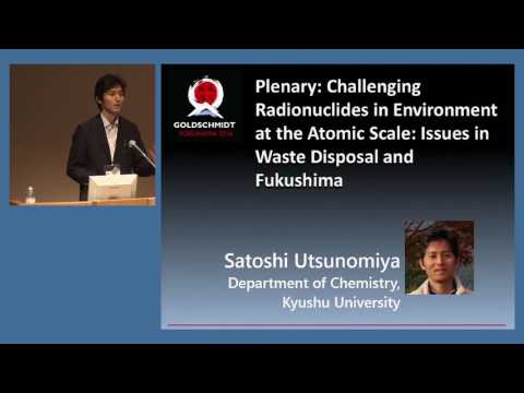 Youtube: Goldschmidt2016 - Monday Plenary, Satoshi Utsunomiya