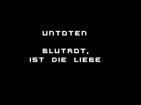 Youtube: untoten - blutrot, ist die liebe