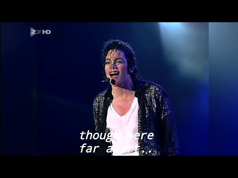 Youtube: 4K-Michael Jackson-you are not alone/with lyrics/live at munich history world tour 1997