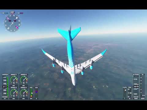 Youtube: Split-S in a Boeing 747 Intercontinental | Flight Simulator 2020