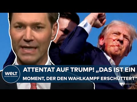Youtube: DONALD TRUMP: "Das ist ein Moment, der den Wahlkampf erschüttert!" Nach dem Attentat in Pennsylvania