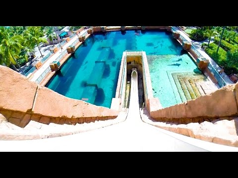 Youtube: Leap of Faith : Water Slide - Atlantis (Paradise Island, Bahamas)