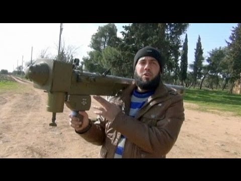 Youtube: Rebellen schießen Hubschrauber ab