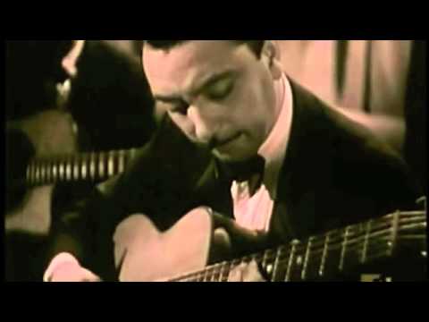 Youtube: Django Reinhardt CLIP performing live (1945)