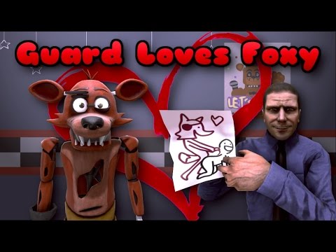 Youtube: Five Nights at Freddy's| The Guard Loves Foxy| 3D Animation
