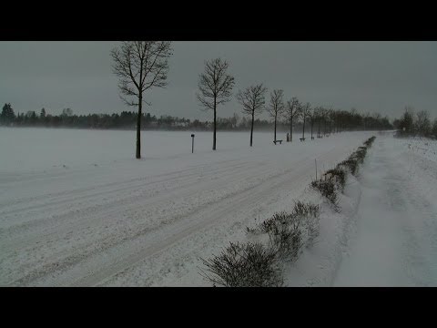 Youtube: Schneesturm mit Verwehungen