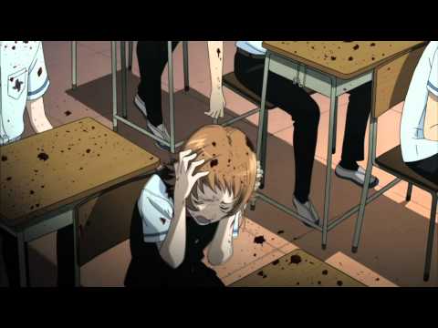 Youtube: [720p] Anime [Another] Teacher's suicide scene. (Episode 7)