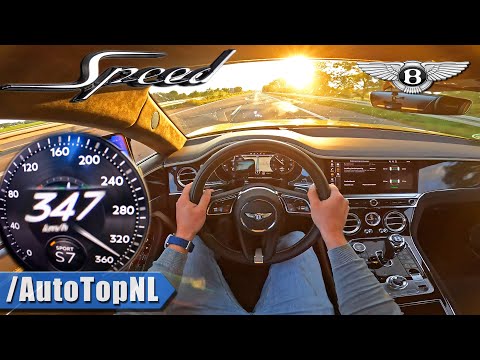 Youtube: BENTLEY Continental GT SPEED *INSANE 347km/h* on AUTOBAHN by AutoTopNL