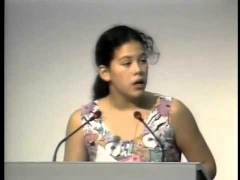 Youtube: Severn Suzuki - Das Mädchen, das die Welt zum Schweigen brachte (UN Weltklimagipfel Rio 1992)