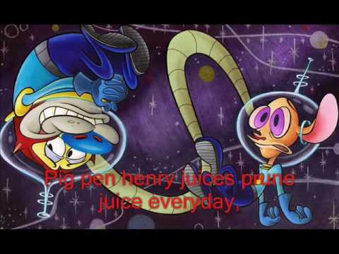 Youtube: Ren and stimpy - climb inside my world + lyrics