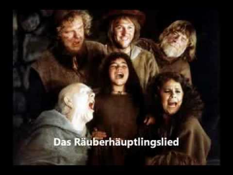 Youtube: Ronja Räubertochter Räuberlied (up to 720p)