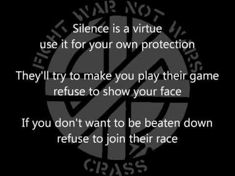 Youtube: Big A Little a - Crass