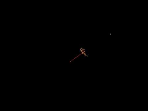Youtube: Zeppelin nachts mit beleuchteter Außenwerbung