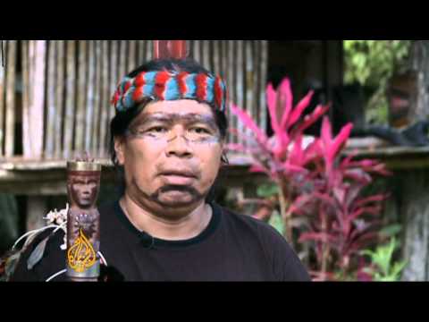 Youtube: Ecuador tribe under threat from oil drilling