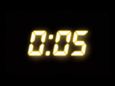 Youtube: "24" clock countdown (10 seconds)