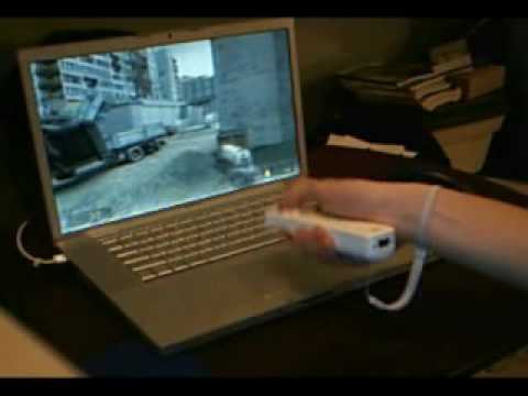 Youtube: WiiMote playing Half-Life 2 on a computer