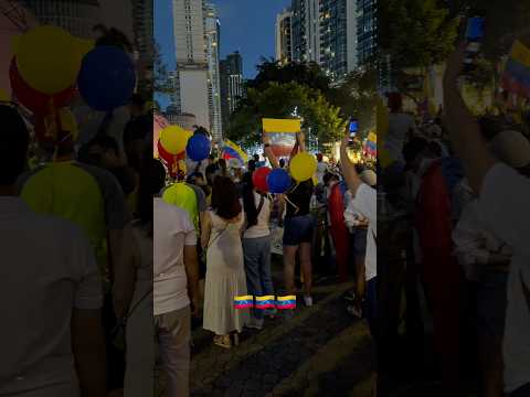 Youtube: “Scenes from Panama as breaking news sparks celebration.” Live from Parque Urraca 🇵🇦 #livingabroad