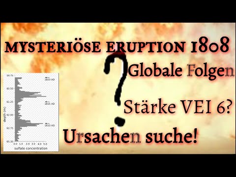 Youtube: Mysteriöser Vulkanausbruch 1808 - Zwischen Indonesien und Tonga. Globale Folgen! #tonga #Eruption